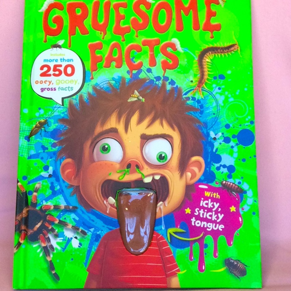 FINAL SALE PRICE Gruesome Facts Book. - Give your kids a fright!